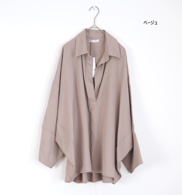 CYNICAL シニカル スキッパードルマンブラウス 612-95033