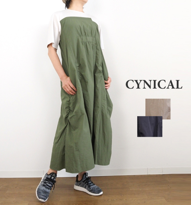【cynicalシニカル】Liren別注コンビネゾン 見た目ワンピーススタイル cynicalシニカル】Liren別注コンビネゾン 見た目ワンピーススタイル