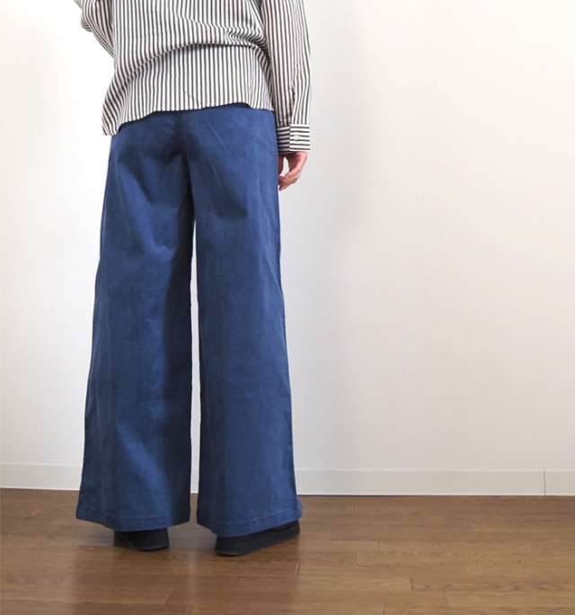 CYNICAL シニカル ベロアデニムワイドパンツ