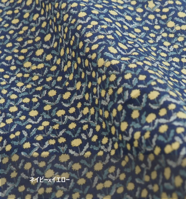 NARU factory ナルファクトリー コットンローンスキッパーシャツ 猫隠れ花柄 レディース
