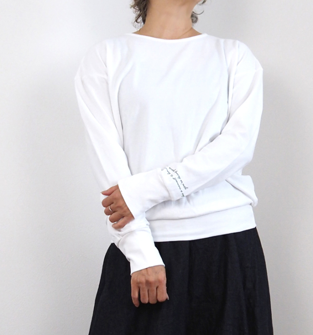 NARU factory ナルファクトリー ラウンドネックプルオーバー レディース