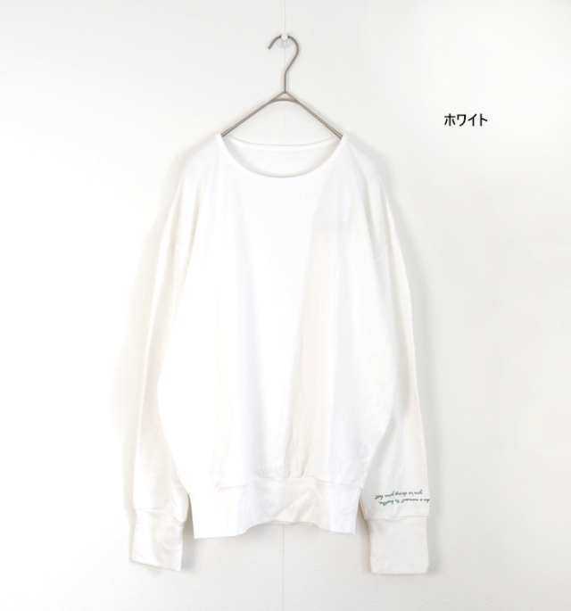 NARU factory ナルファクトリー ラウンドネックプルオーバー レディース