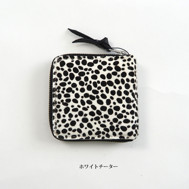 ATELIER BRUGGE アトリエブルージュ 財布 2つ折り 本革 毛付き