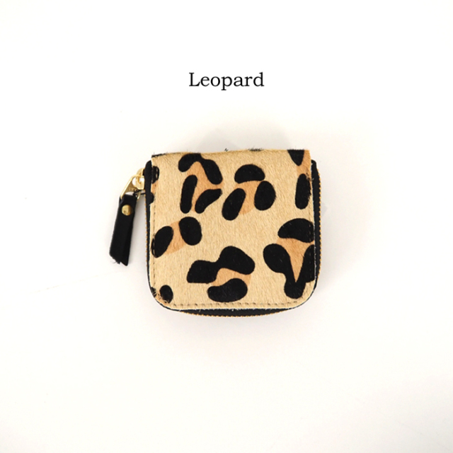 ATELIER BRUGGE アトリエブルージュ コインケース 本革 毛付き シボレザー 日本製