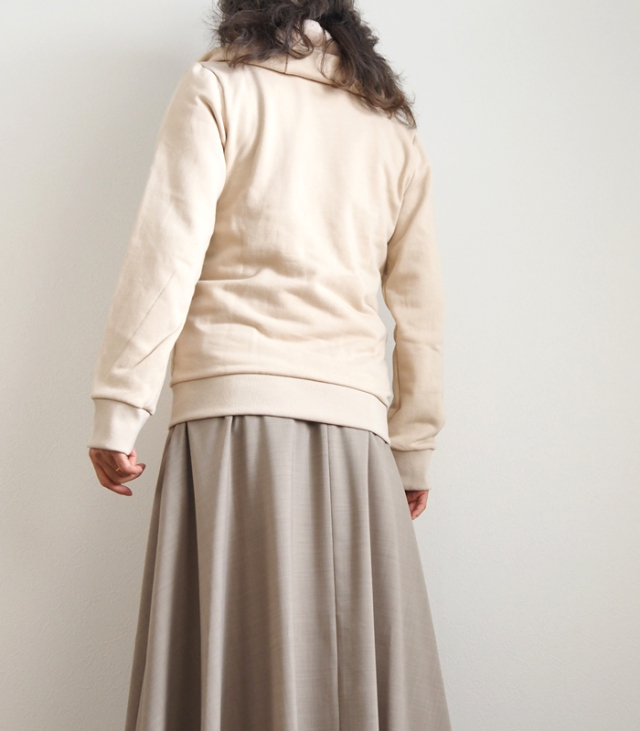 Boutique Ordinary ブティックオーディナリー ライダースジャケット 裏毛 レディース