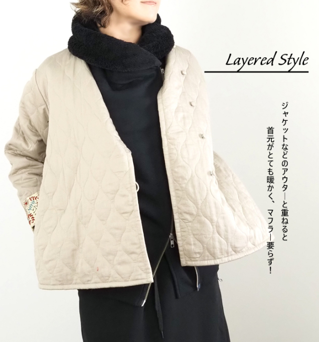 Boutique Ordinary ブティックオーディナリー ライダースジャケット 裏毛 レディース