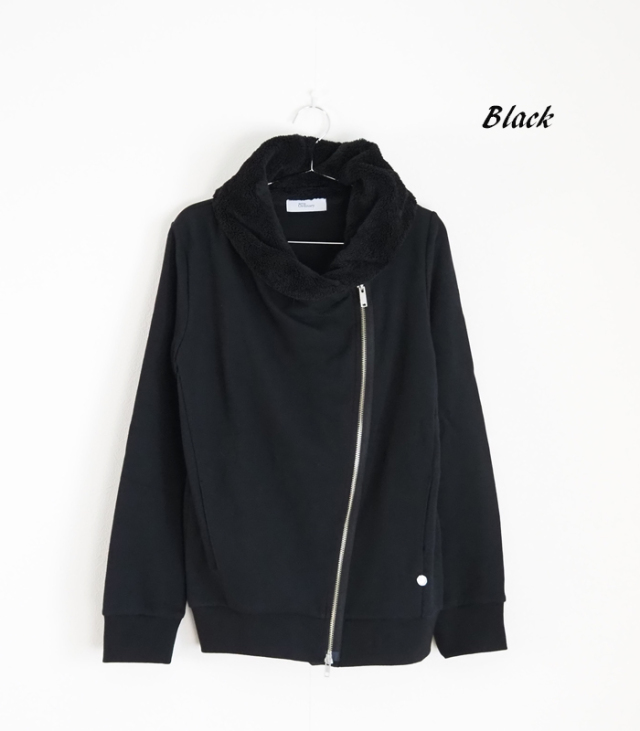 Boutique Ordinary ブティックオーディナリー ライダースジャケット 裏毛 レディース