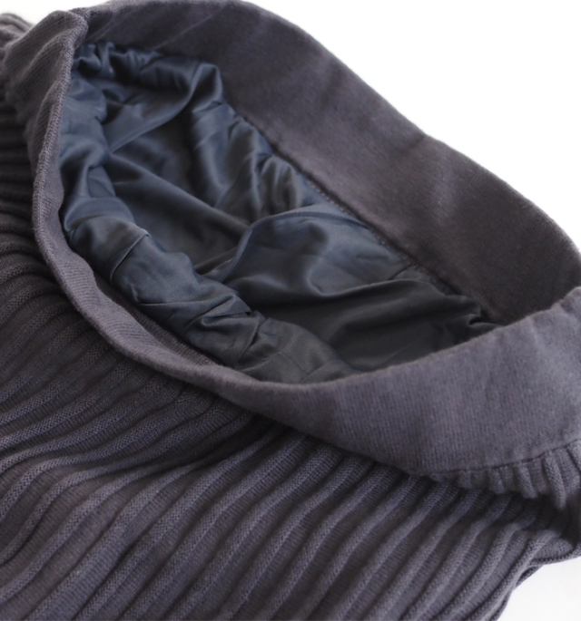 Boutique Ordinary ブティークオーディナリー プリーツ風ニットスカート レディース