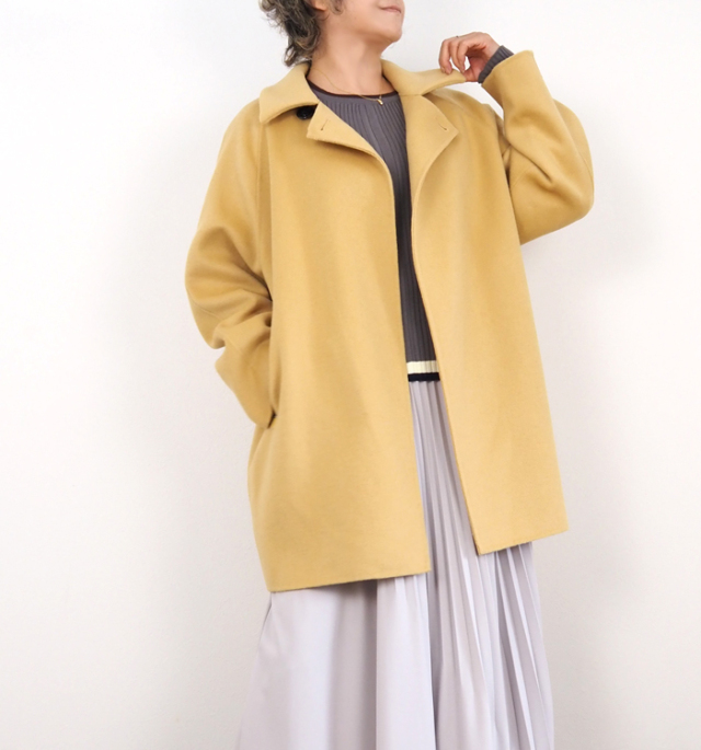 Boutique Ordinary ブティークオーディナリー ダブルフェイス ピーコート 