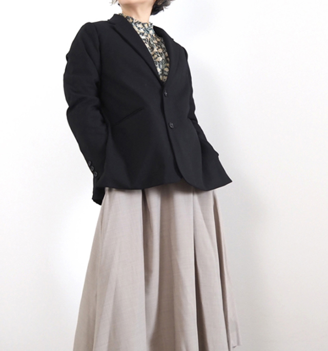 Boutique Ordinary ブティークオーディナリー ダウンライニングテーラードジャケット