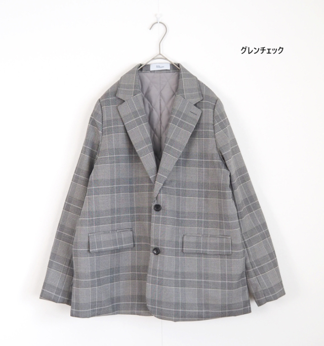 Boutique Ordinary ブティークオーディナリー ダウンライニングテーラードジャケット