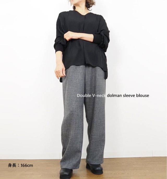 Boutique Ordinary ブティックオーディナリー ブラウス ドルマン