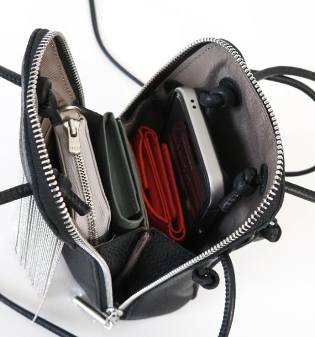 Boutique Ordinary ブティックオーディナリー ショルダーバッグ メタルフリンジ 3way 