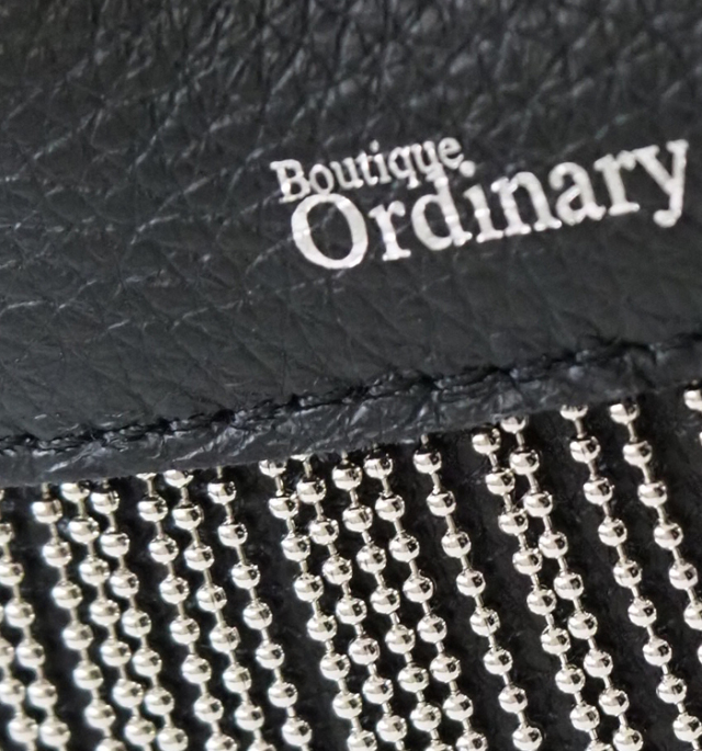 Boutique Ordinary ブティックオーディナリー ショルダーバッグ メタルフリンジ 3way 