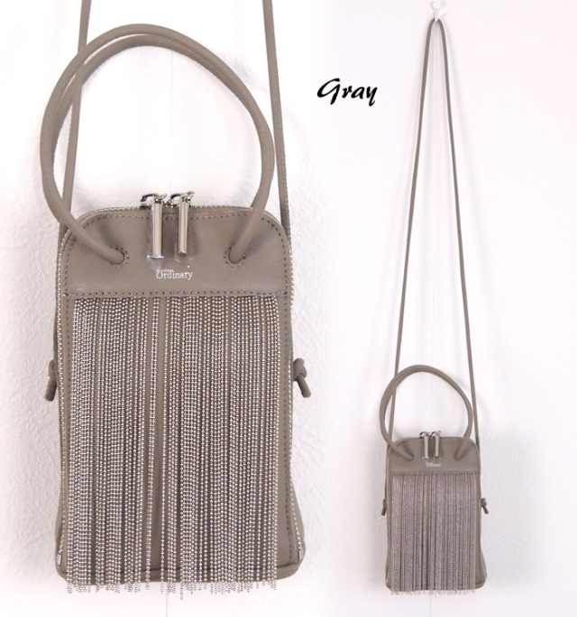Boutique Ordinary ブティックオーディナリー ショルダーバッグ メタルフリンジ 3way 