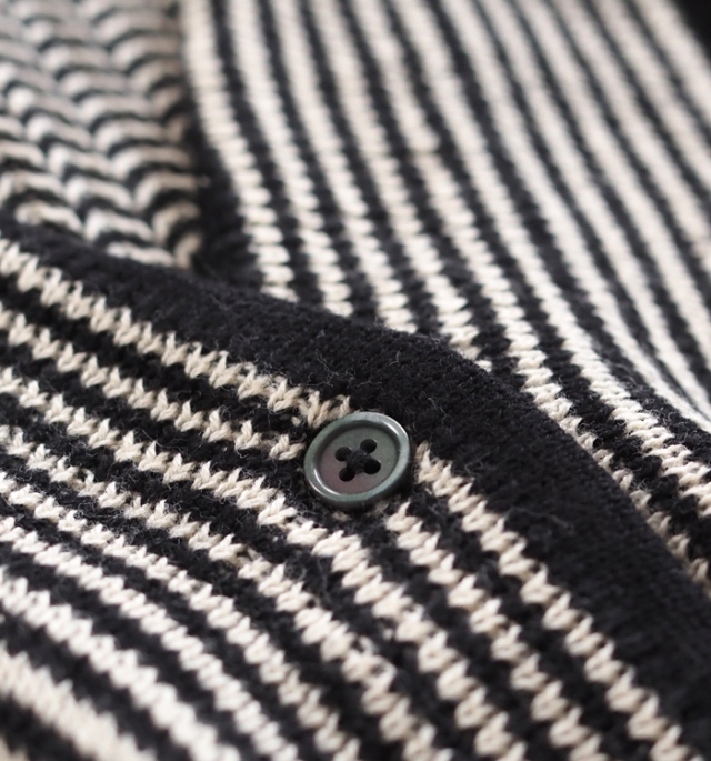 Boutique Ordinary ブティークオーディナリー ジャガードニット Vネックカーディガン