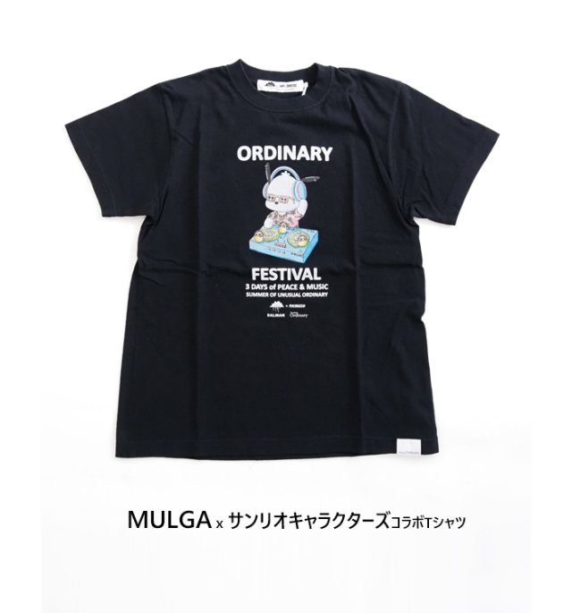 Boutique Ordinary ブティークオーディナリー コラボTシャツ MULGAxサンリオ ポチャッコ