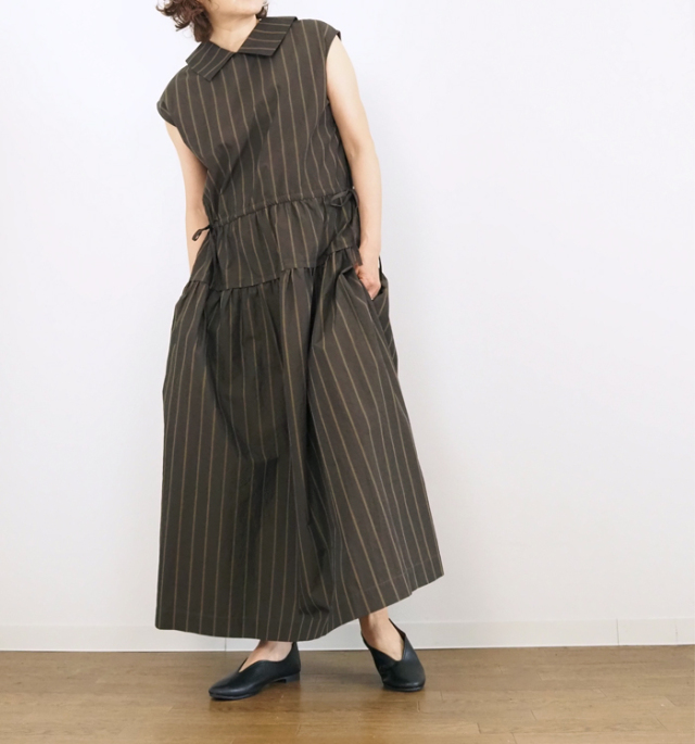 nicholson&nicholson　2WAYワンピース　24SS 日本製 nicholson&nicholson 2WAYワンピース 24SS 日本製 - メルカリ