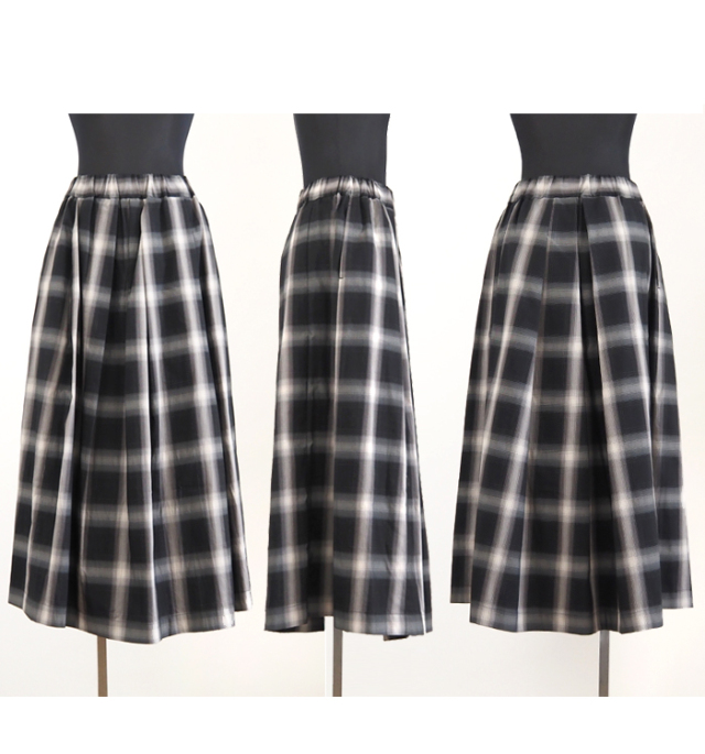 nicholson and nicholson ニコルソンアンドニコルソン ランダムタックスカート
