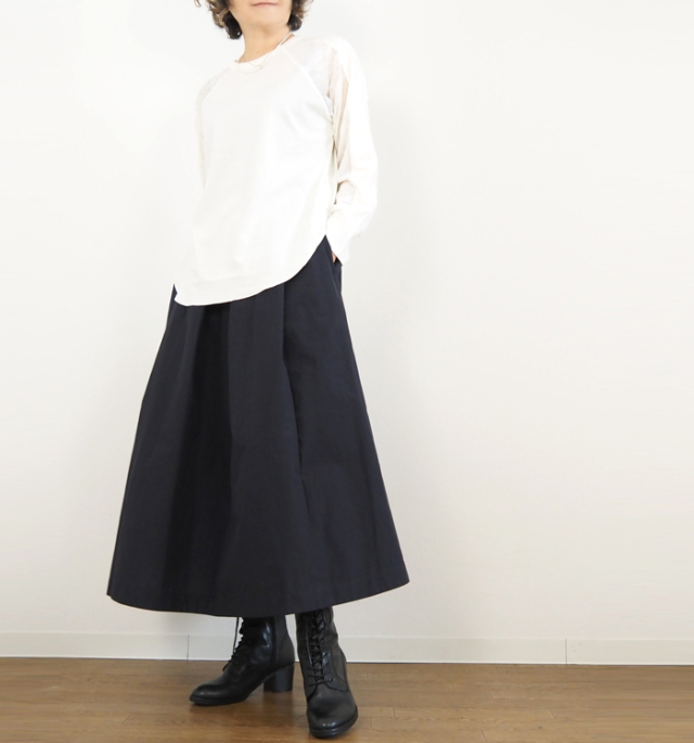 nicholson and nicholson ニコルソンアンドニコルソン ランダムタックスカート