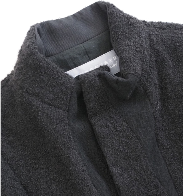 FERAL FLAIR フィラルフレア フレアーヘムジャケット アルパカループツイード