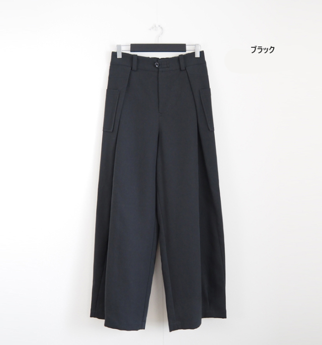 FERAL FLAIR フィラルフレア カーブパンツ ローターリーバイオ加工ダブルクロス レデーィス