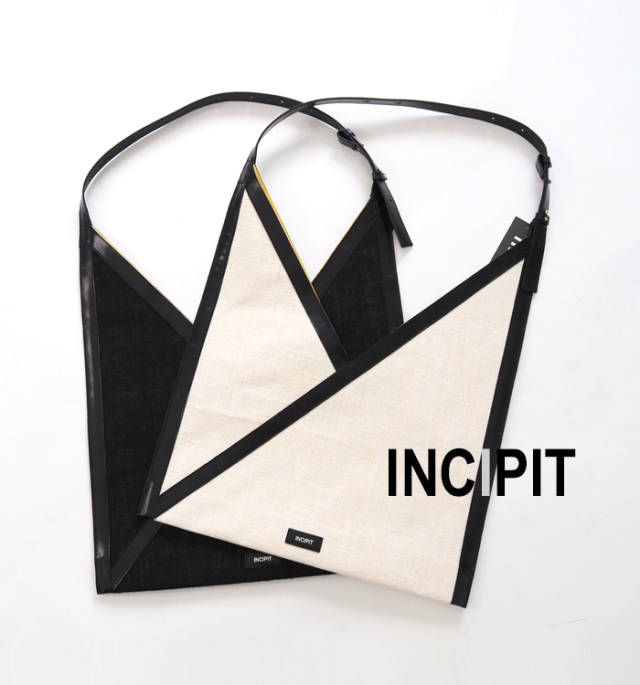 INCIPIT インキピット あずまショルダーバッグ 本革xジュート レディース