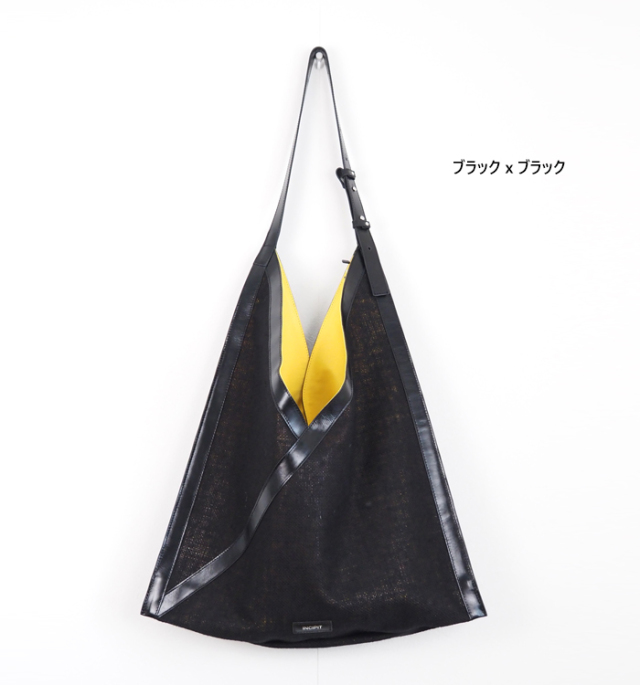 INCIPIT インキピット あずまショルダーバッグ 本革xジュート レディース