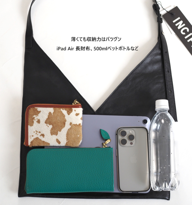 INCIPIT インキピット 本革ショルダーバッグ レディース