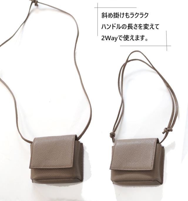 INCIPIT インキピット ミニウォレットショルダー メンズ レディース