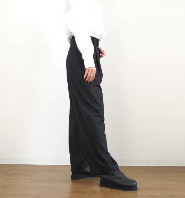 ♦✨極美品マルシャルテル 異素材ドッキングブルゾン、アンフィーロスリムパンツ2点 THE FOOL ザ フール デニム パンツ インディゴブルー系【中古