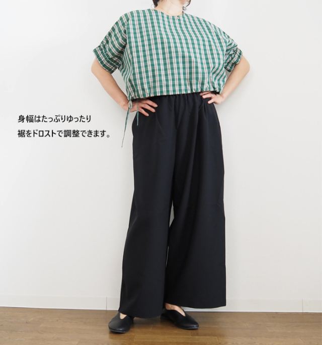 nicholson and nicholson ニコルソンアンドニコルソン プルオーバー半袖ブラウス チェック柄 レディース