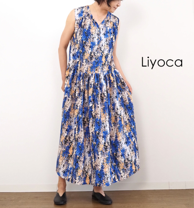 クレイジーパッチワーク・シャツワンピース ＊リヨカ（Liyoca