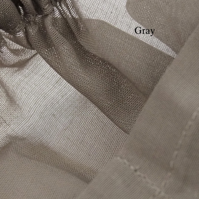 NICO,nicholson&nicholson ニコ,ニコルソンアンドニコルソン コットンオーガンジー バンドカラーバックギャザーシャツ 