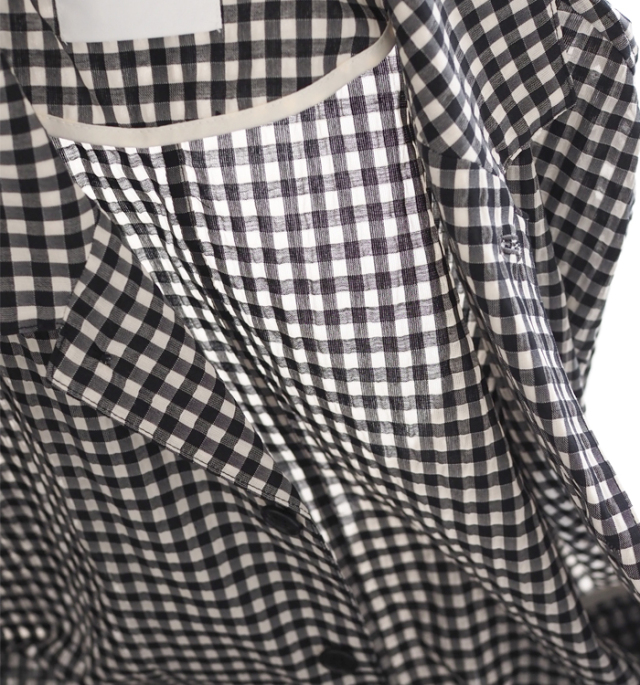 MANON マノン ギンガムチェック スピンドルジャケット