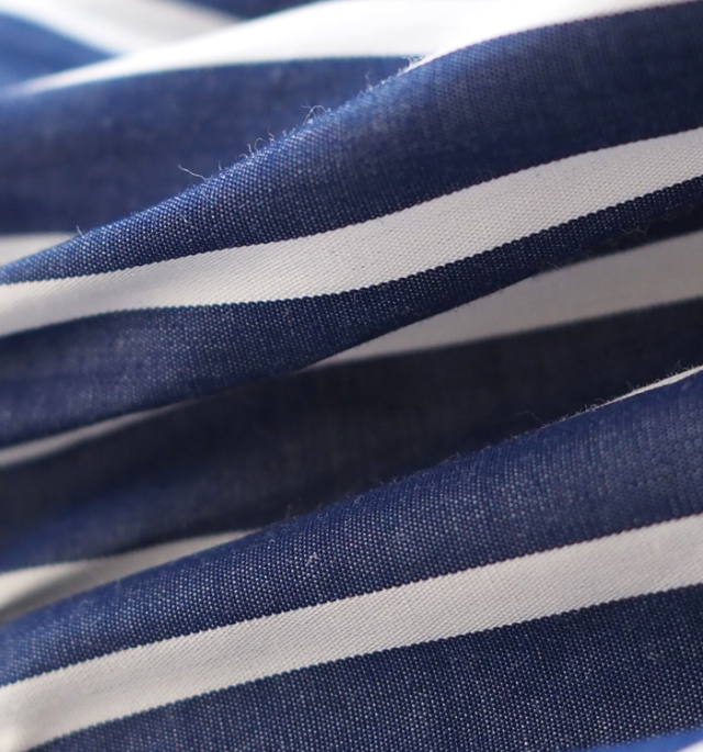 MANON マノン ギャザースリーブ バンドカラーシャツ レディース