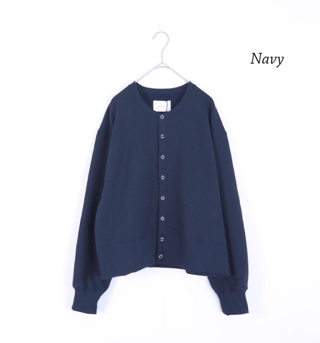 MANON マノン 裏起毛スウェットカーディガン レディース