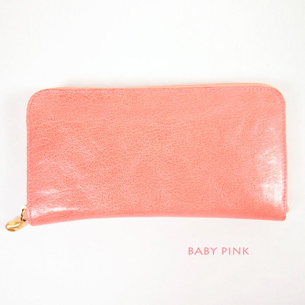 mononogu (もののぐ) ラウンドファスナー ゴートレザー(山羊革) 長財布