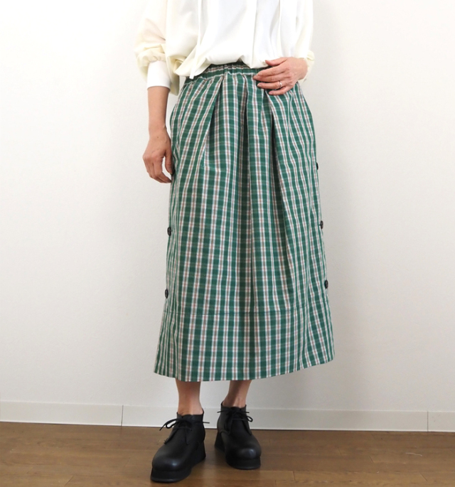 NICO. nicholson & nicholson チェック nicholson and nicholson ニコルソンアンドニコルソン Aライン