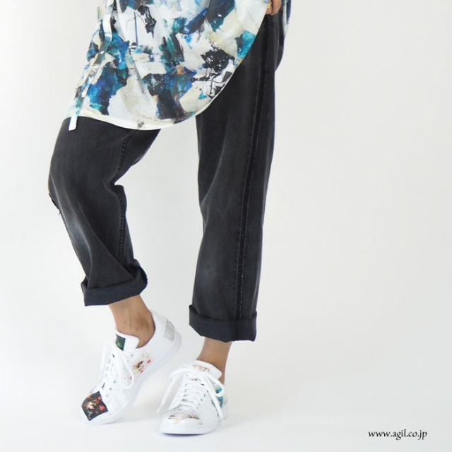 アディダススタンスミス Adidas Stan Smith X Cilandsia チランドシア コラボスニーカー カラフル レディース メンズagil別注 受注生産 送料無料
