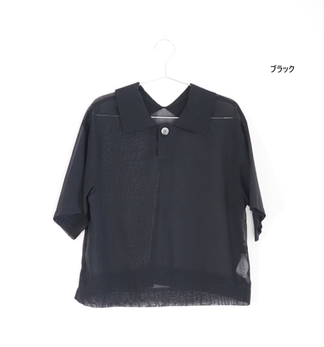 「nicholson and nicholson」 半袖ブラウス 38 ブラック レディース nicolson&nicolson ブラウス シャツ nicholson ＆ | 「別注