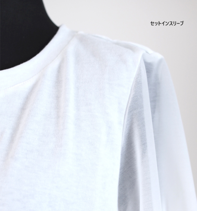 FERALFLAIR VISIONAIRE フィラルフレアヴィジョネア プルオーバーカットソー コットン シフォン袖