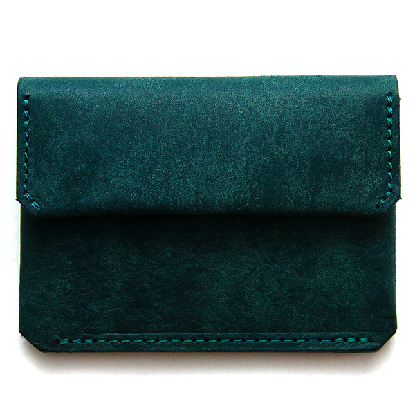 ミドルウォレット』(全5色)東京レザー/コンパクトなのに取り出しやすい