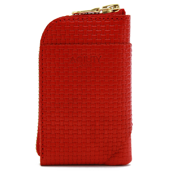 バトン』(全3色)メッシュエンボス/キーケース パスケース 定期入れ 鍵