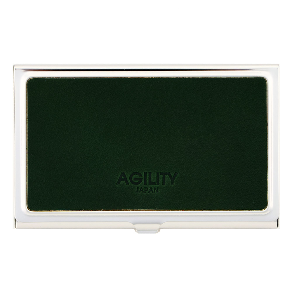 名刺入れ ステンレス 本革 日本製