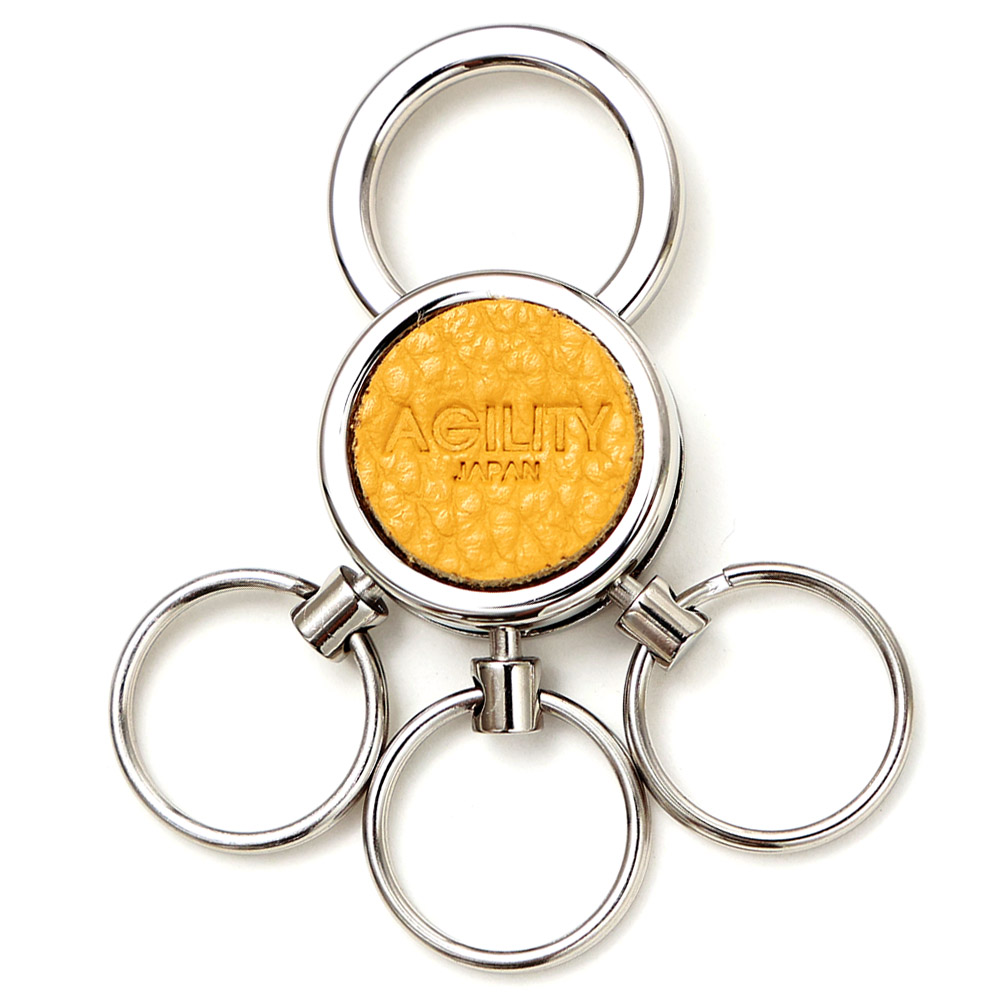 キーホルダー スライド式 22連 キーリング プルリング 鍵 キーリング なくさない 取り外し