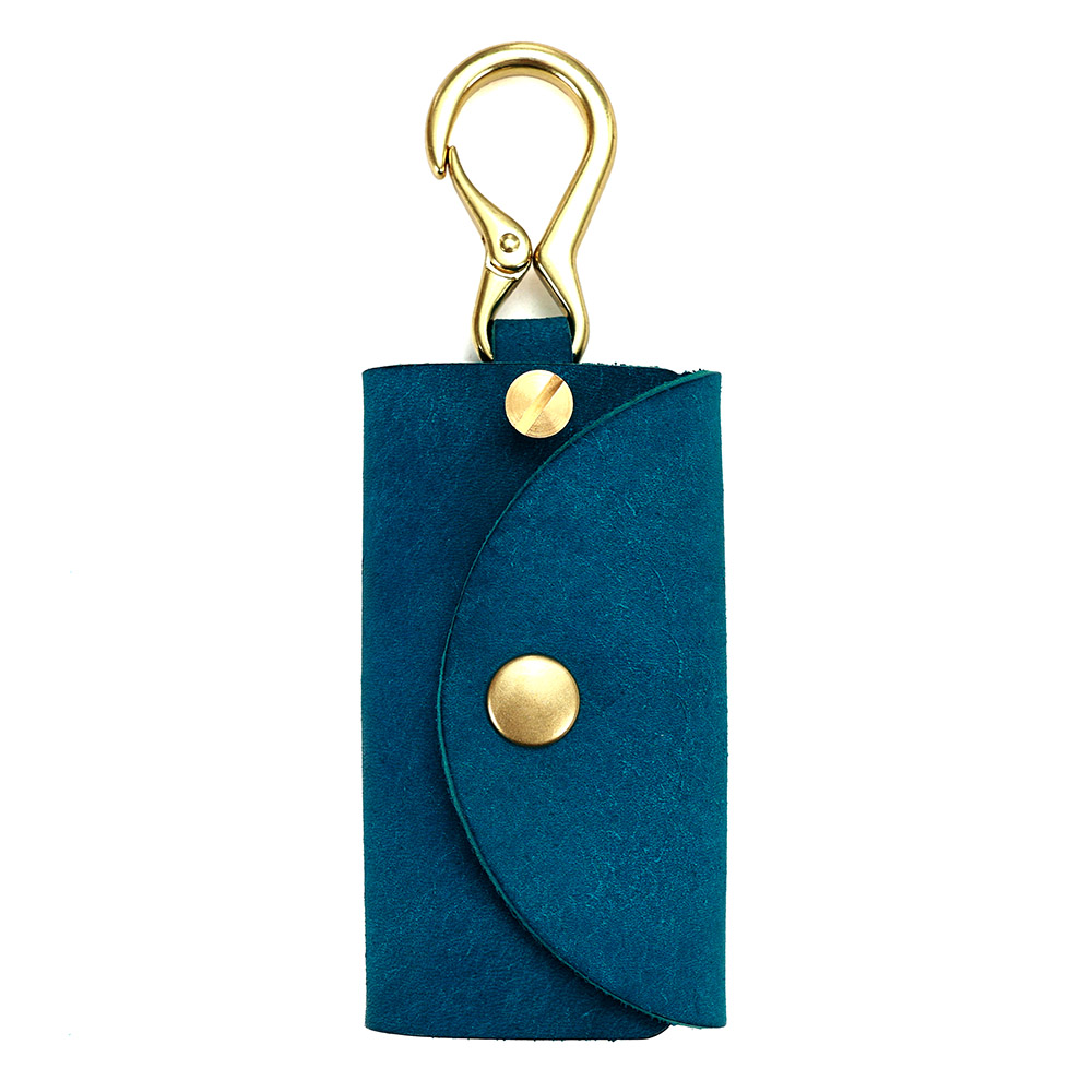 キーケース スマートキー カラビナ スライド式 本革 レザー スリム 吊るす メンズ レディース