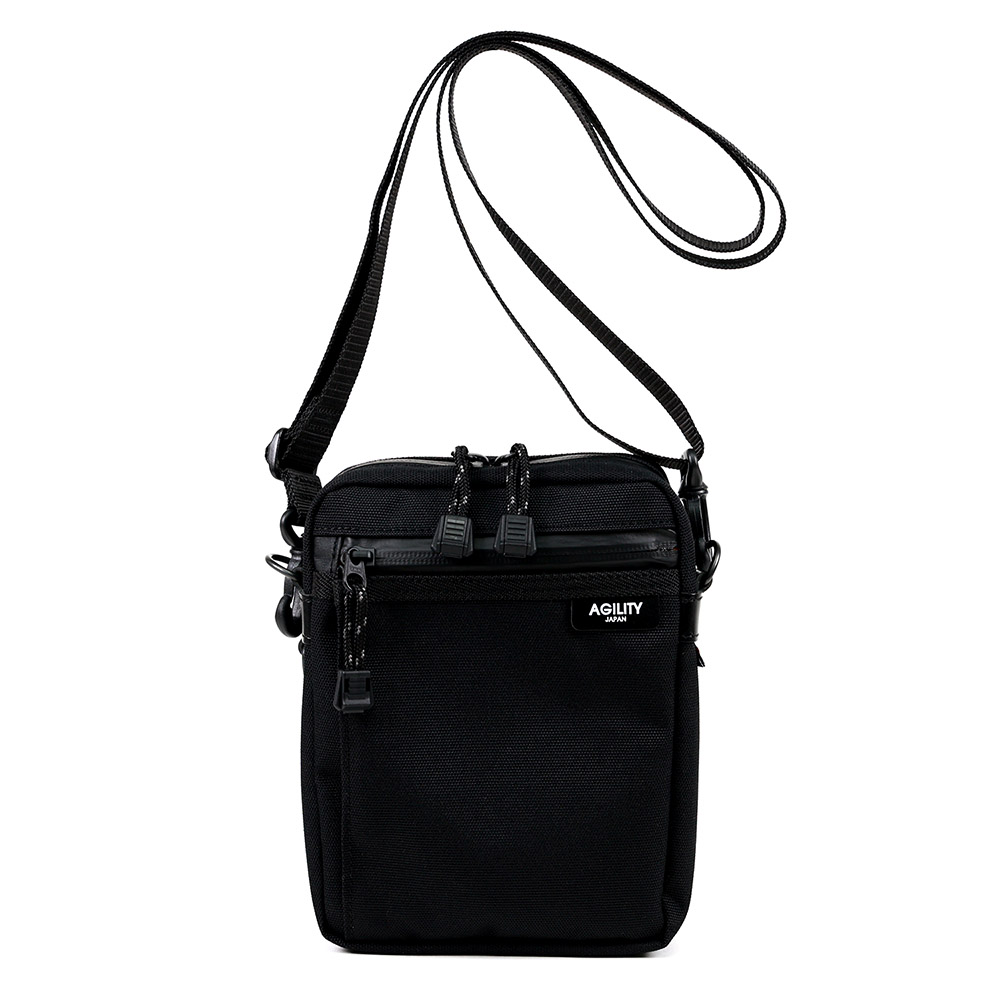 ショルダーバッグ ミニ 縦 ナイロン 撥水 軽量 コンパクト 小さめ メンズ レディース 