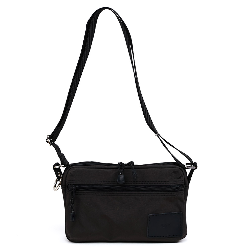 ショルダーバッグ ミニ 旅行 ナイロン 軽量 小さめ ペットボトル 横型 撥水