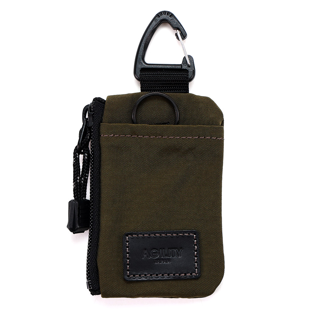 小銭入れ コインケース キーリング シンプル ナイロン 軽量 撥水 メンズ レディース